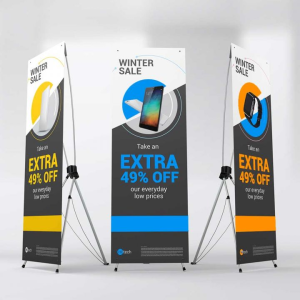 x banner for activations and promotions
